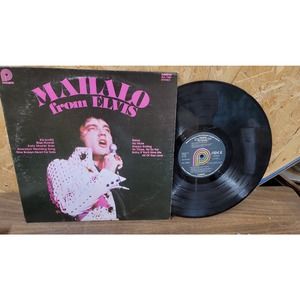 1978 Mahalo From Elvis LP Vinyl Record